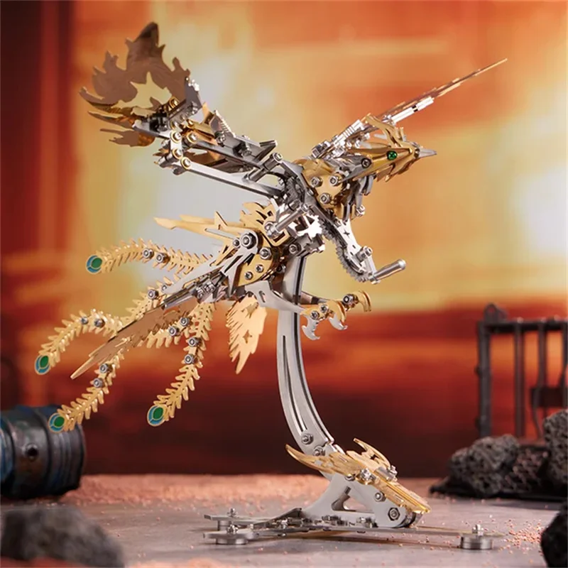Model Kit Unicorn - DIY Mechanical Phoenix Metal Model kit