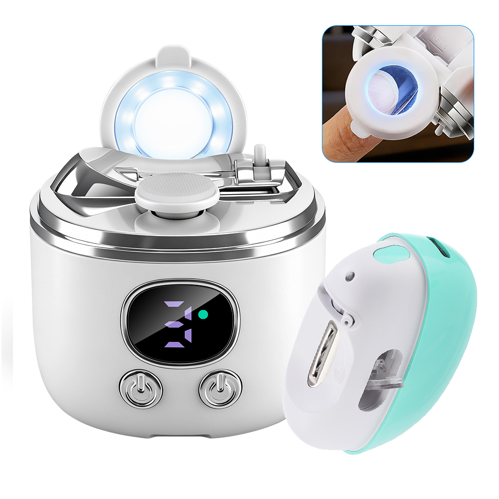 Magnifier With Light - Electric Nail Clipper with 2.5X Magnify