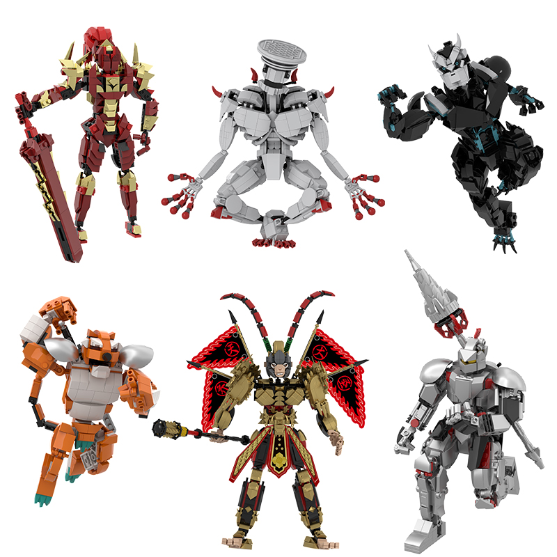 Model Kit Kaiju 8 - New Monster Series Assembled Handheld Table