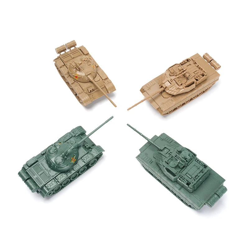 Model Kit Tank - 4D Assemble 1/72 Chinese Type 59