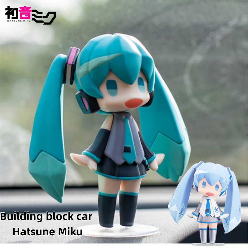 Model Kit Bandai - Miku Anime Figure & Building Blocks