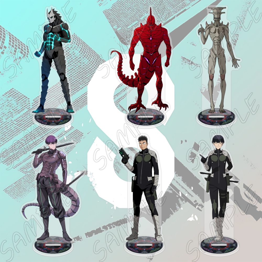 Model Kit Kaiju 8 - Anime Kaiju No 8 Acrylic Stand