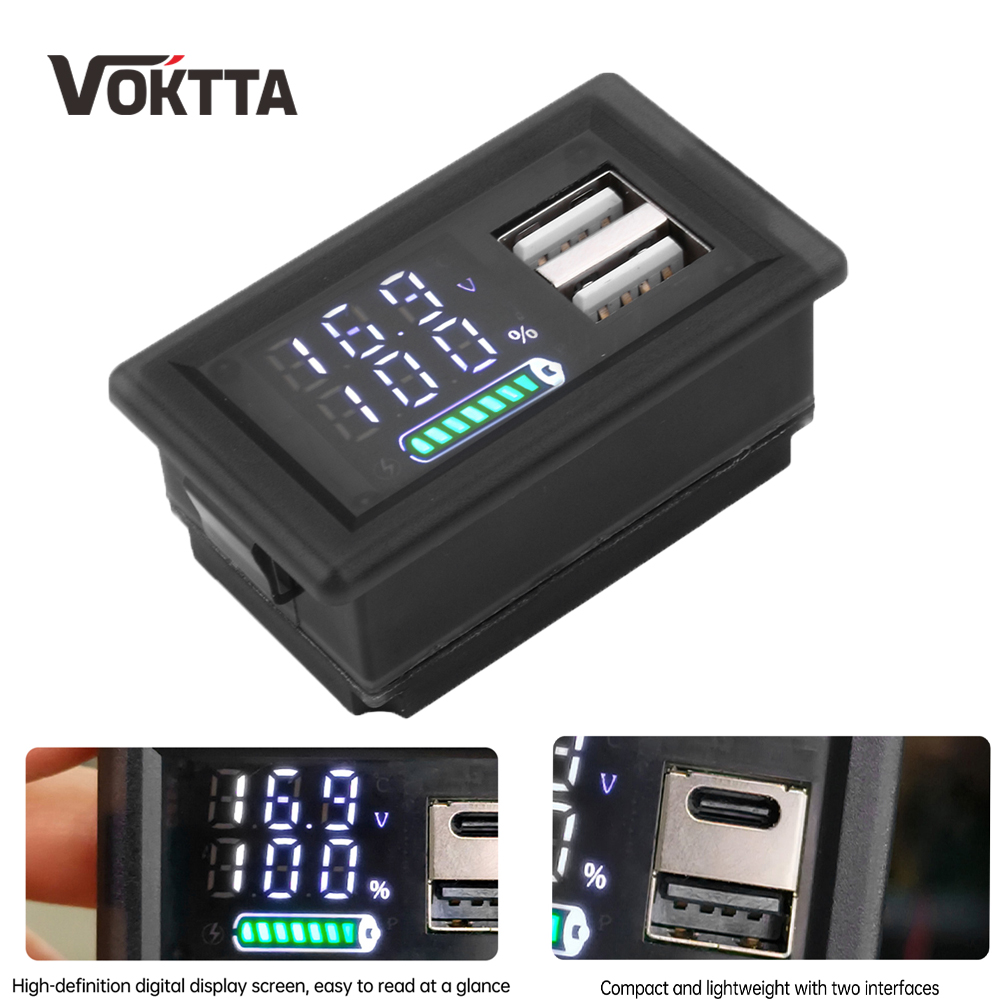 Panel Line Marker - USB+Type-C/Dual USB 9V 12V 24V Battery