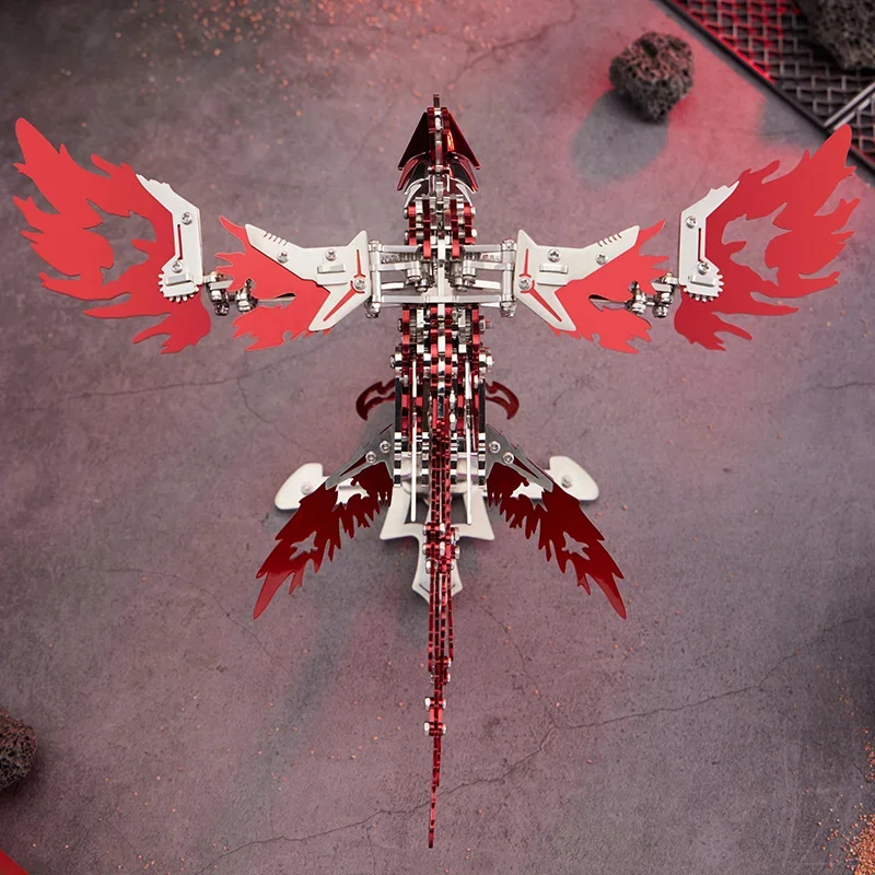 DIY Mechanical Phoenix Metal M - Model Kit Unicorn recension och pris