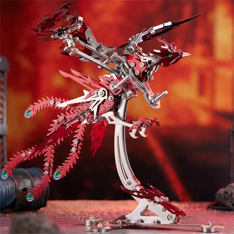 DIY Mechanical Phoenix Metal M - Model Kit Unicorn recension och pris