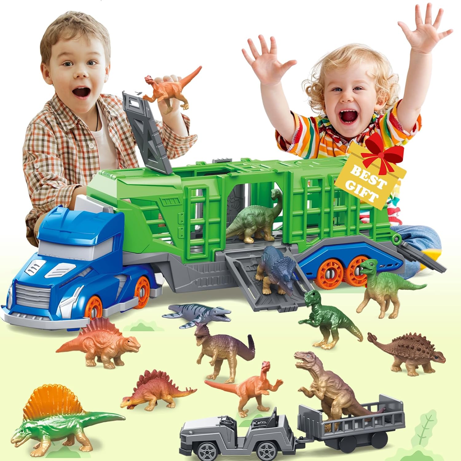 Dinosaur Animal Transport Vehi - Model Kit Dinosaur recension och pris