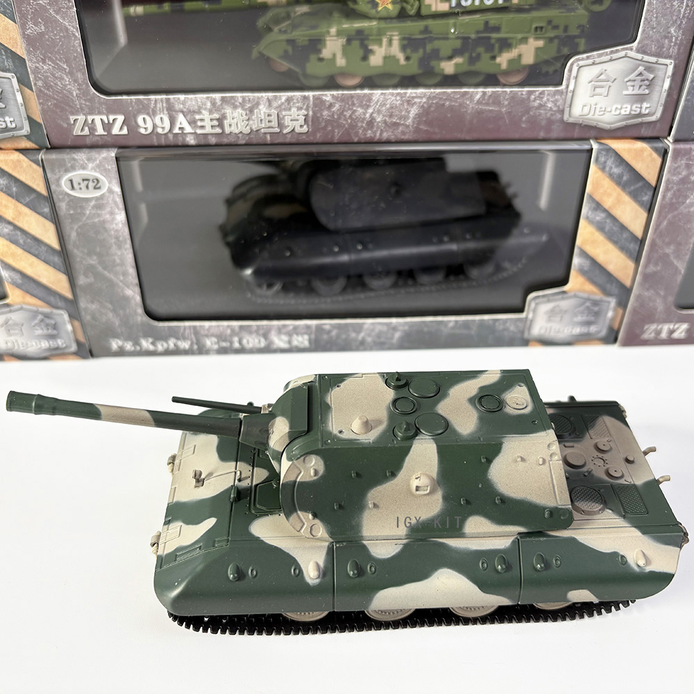 1/72 scale German E-100 heavy  - Model Kit Tank recension och pris
