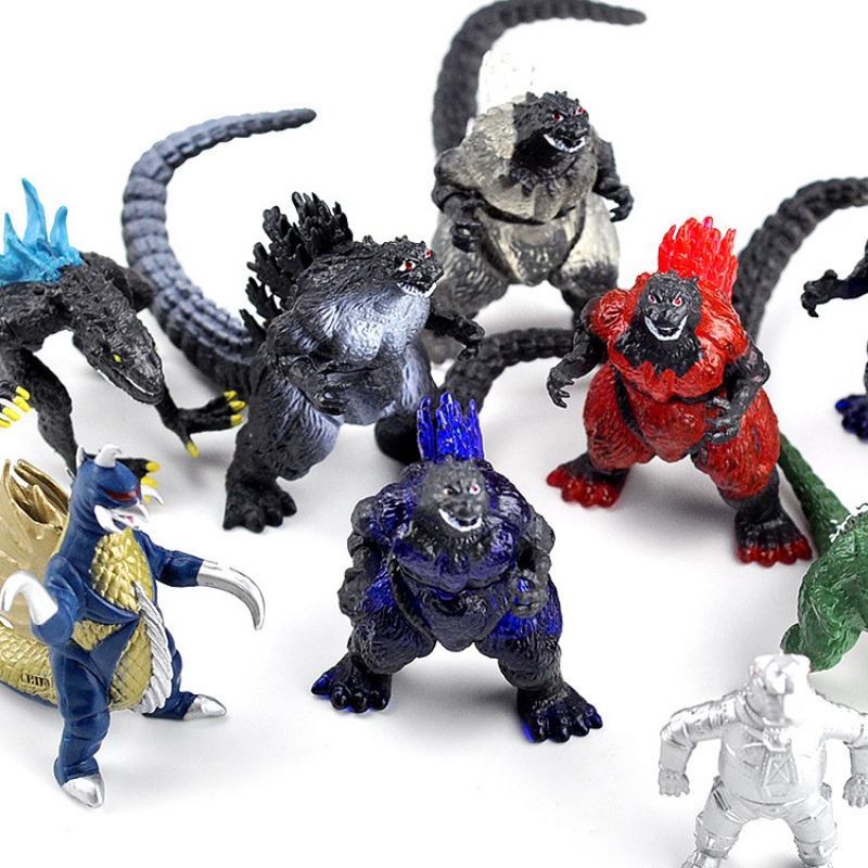 10pcs/set Godzilla Movie Perip - Model Kit Bandai recension och pris
