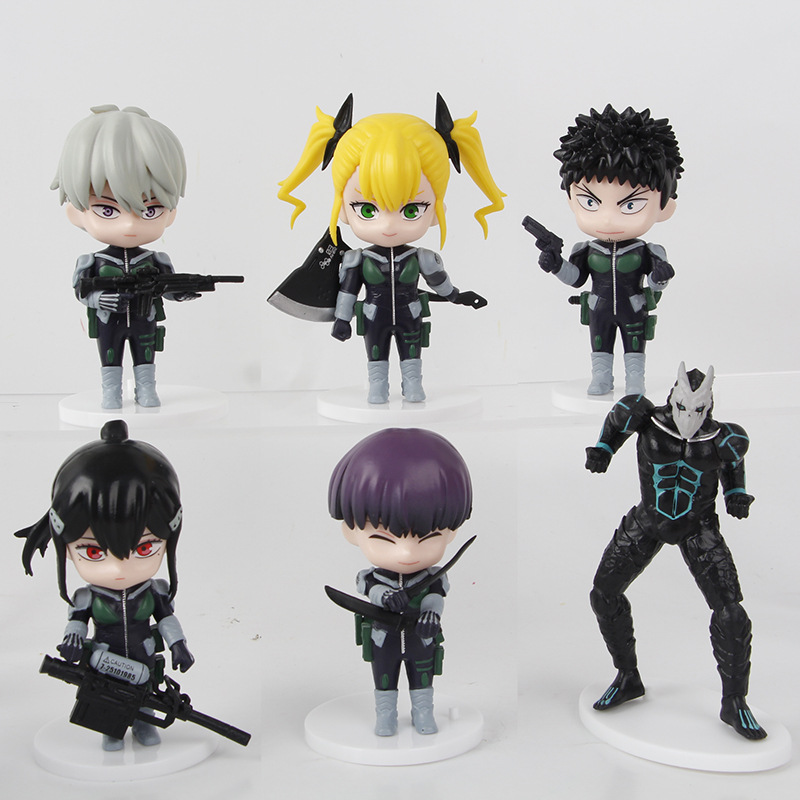6pcs/set Kaiju No.8 Anime Hibi - Model Kit Kaiju 8 recension och pris