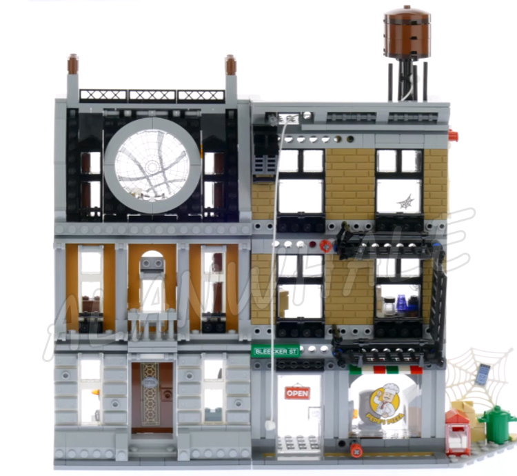 1044pcs Super Revengers 3-leve - Model Kit Levels recension och pris