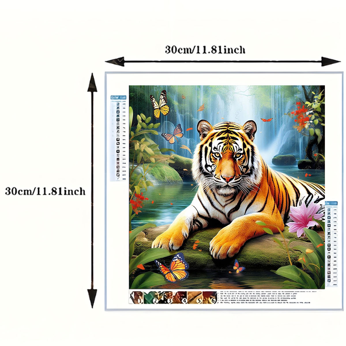 1 Set of Tiger King Diamond Pa - Model Kit Tank recension och pris