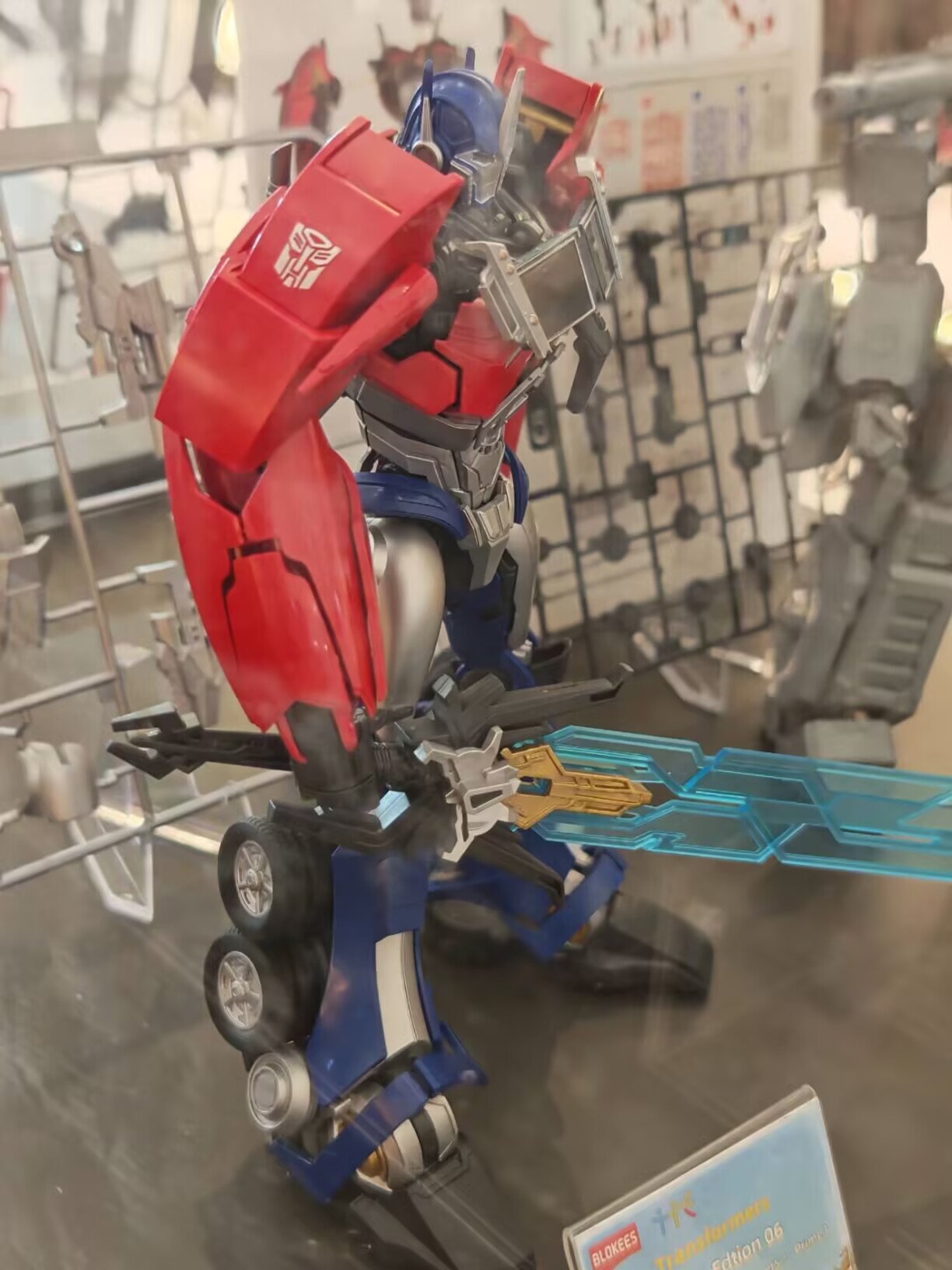 Blokees Transformers Optimus P - Model Kit Optimus Prime recension och pris