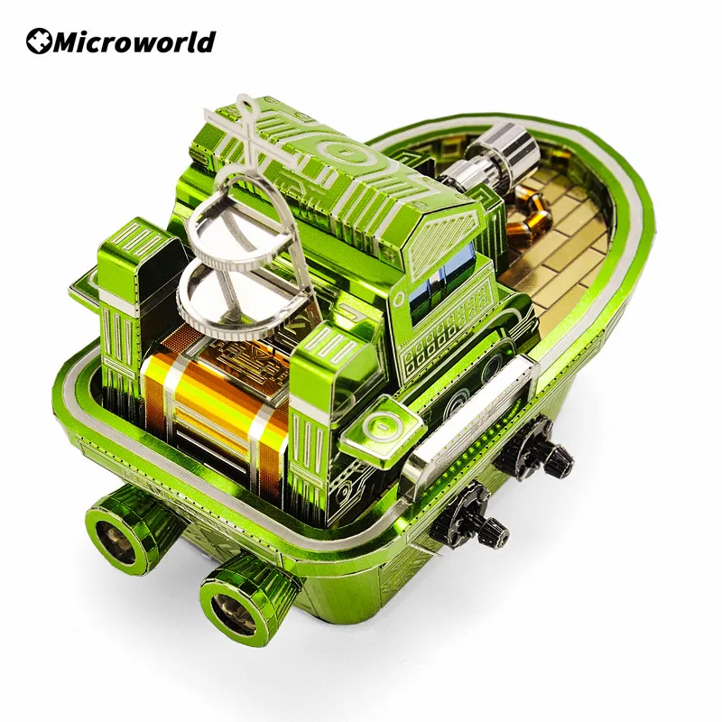 Microworld 3D Metal Puzzle Gam - Model Kit Battleship recension och pris