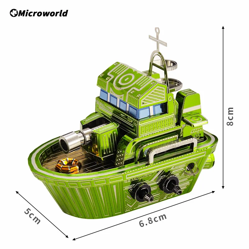 Microworld 3D Metal Puzzle Gam - Model Kit Battleship recension och pris