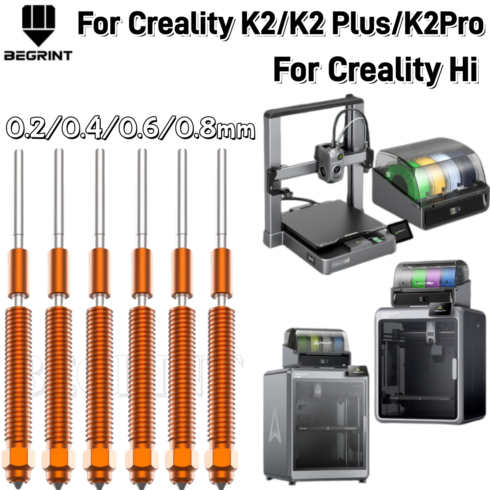 For Creality K2/K2 Plus/K2 Pro - Model Kit Unicorn recension och pris