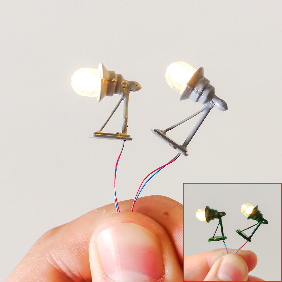 2Pcs Miniature 3V Led Lights M - Model Kit Wall E recension och pris