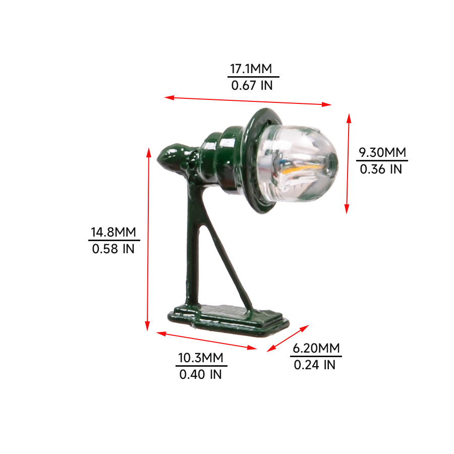 2Pcs Miniature 3V Led Lights M - Model Kit Wall E recension och pris