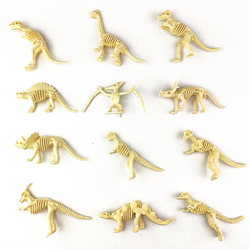 12pcs/set Jurassic Dinosaurs S - Model Kit Dinosaur recension och pris
