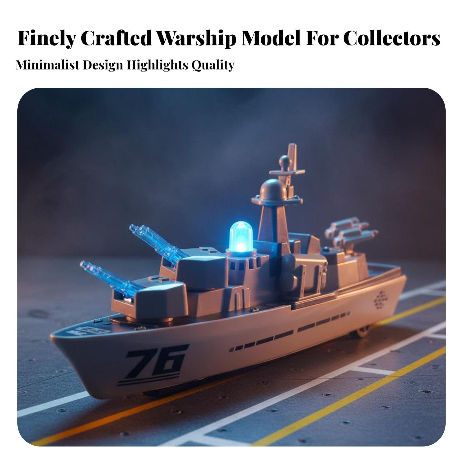 Guided Armament Warship Model  - Model Kit Battleship recension och pris
