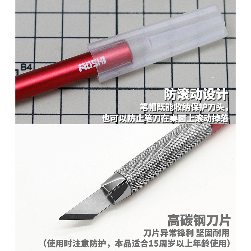 MOSHI Model Full Metal Wide Mo - Hobby Knife Blade recension och pris