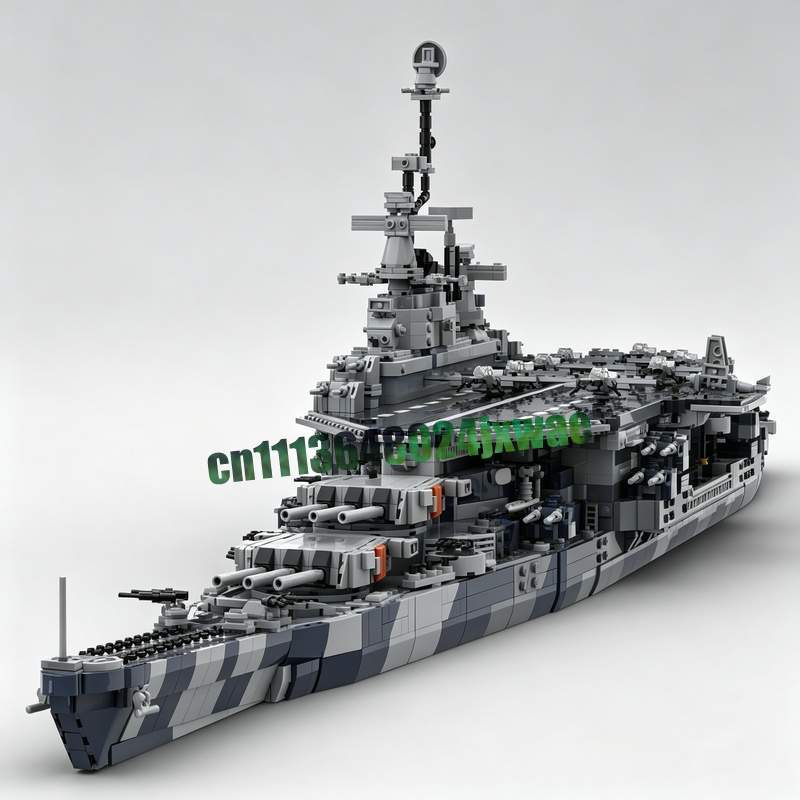 6494 PCS Navy Aircraft Carrier - Model Kit Battleship recension och pris