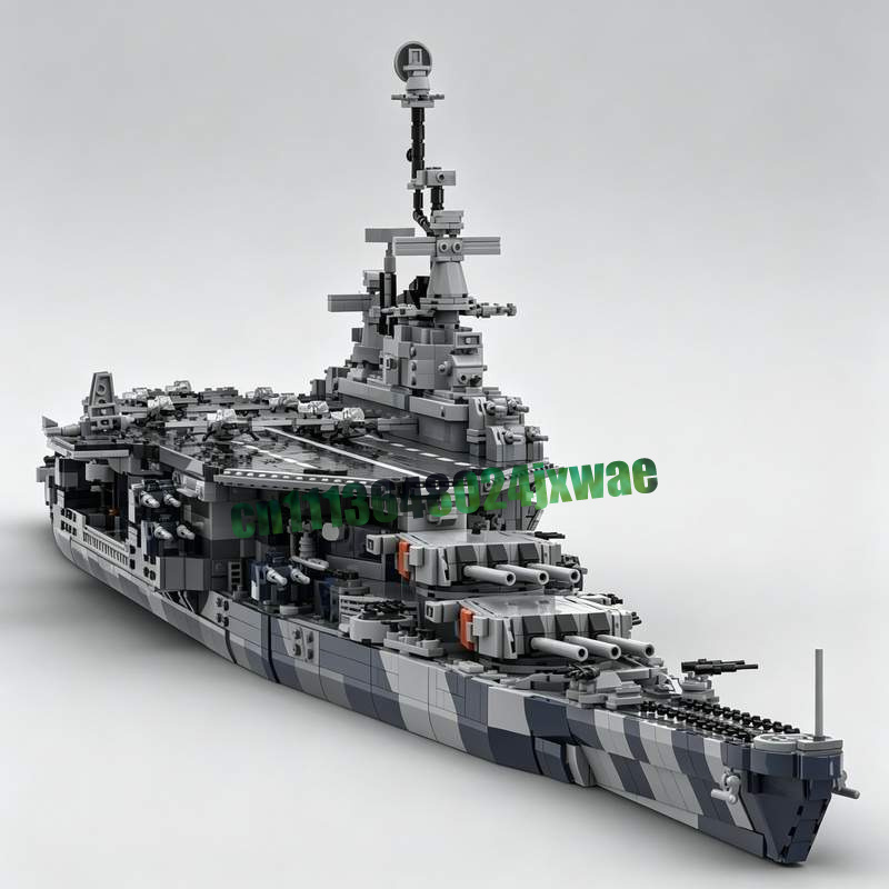 6494 PCS Navy Aircraft Carrier - Model Kit Battleship recension och pris