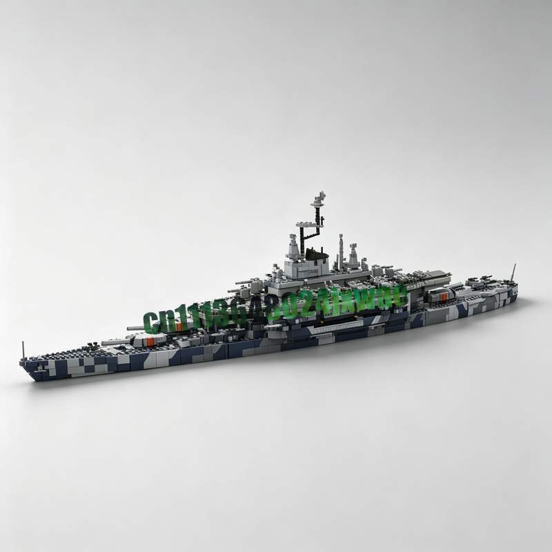 6494 PCS Navy Aircraft Carrier - Model Kit Battleship recension och pris