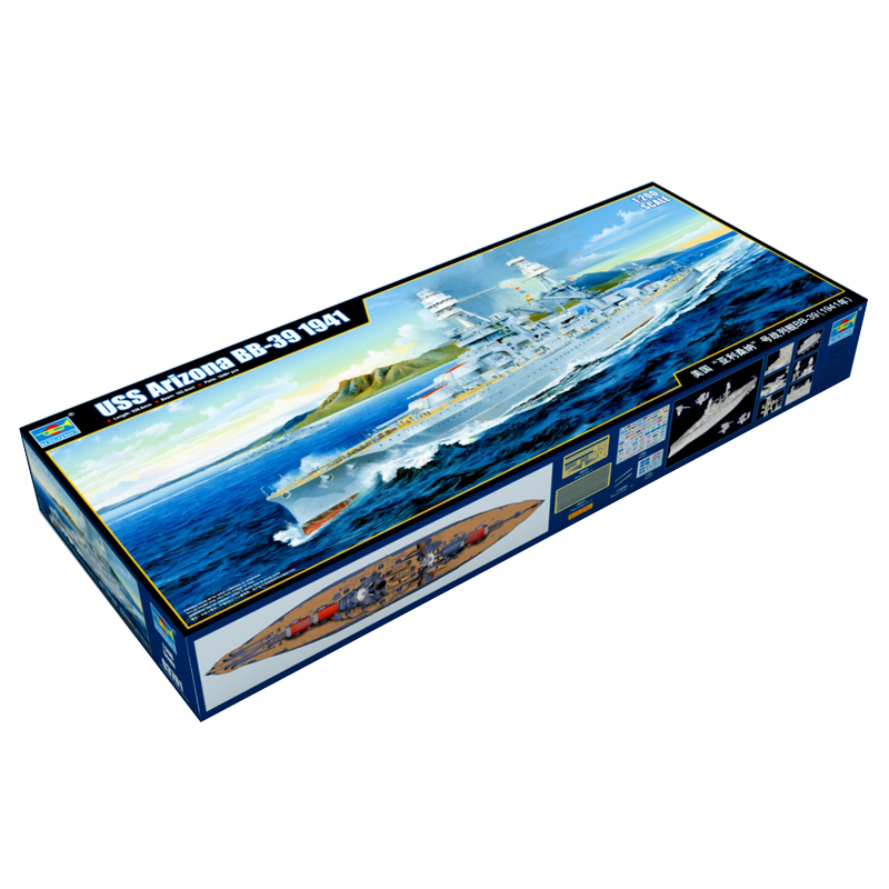 Trumpeter 03701 1/200 Scale US - Model Kit Uss Arizona recension och pris