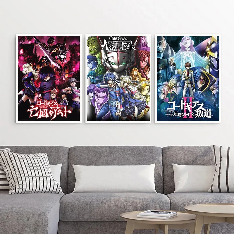 Canvas Painting Code Geass Pos - Model Kit Code Geass recension och pris