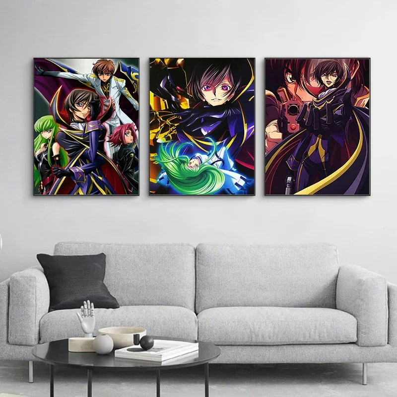 Canvas Painting Code Geass Pos - Model Kit Code Geass recension och pris