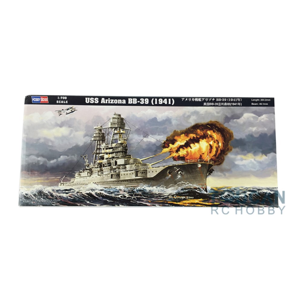 Hobby Boss 83401 1/700 USS Ari - Model Kit Uss Arizona recension och pris
