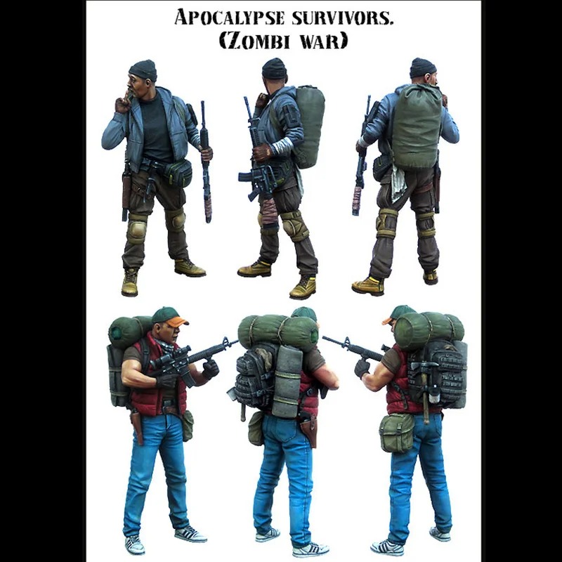 1/35 Die-Cast Resin Figure Mod - Model Kit Zombie recension och pris