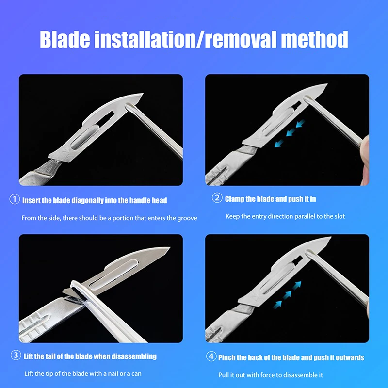 Utility Medical Surgical Knife - Hobby Knife Blade recension och pris