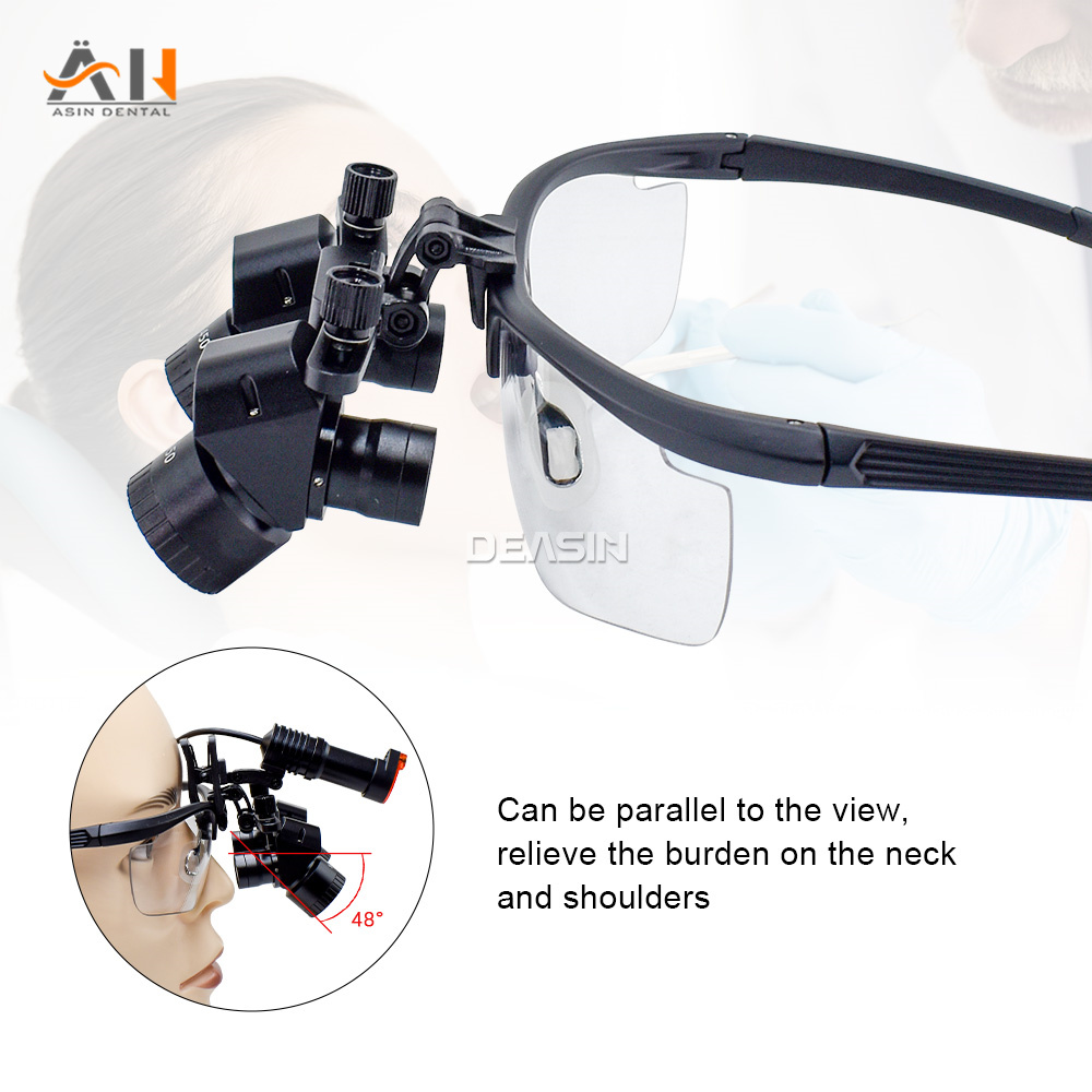 New Ergonomic Dental Loupes Ad - Magnifier With Light recension och pris