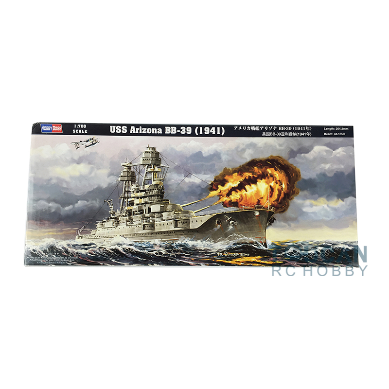 Hobby Boss 1/700 USS Arizona B - Model Kit Uss Arizona recension och pris