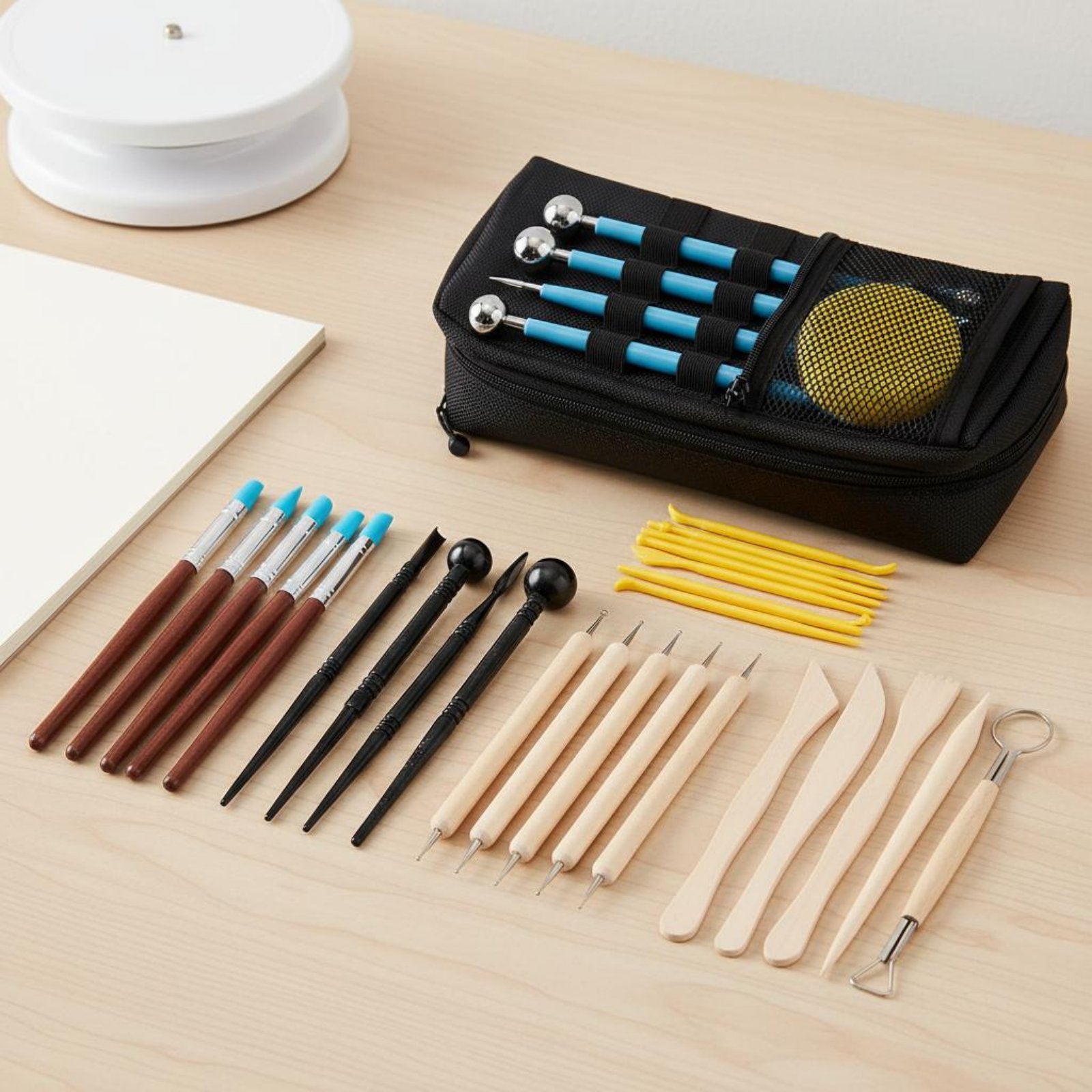 38 Pieces 38 Piece Clay Modeli - Model Kit Tools recension och pris