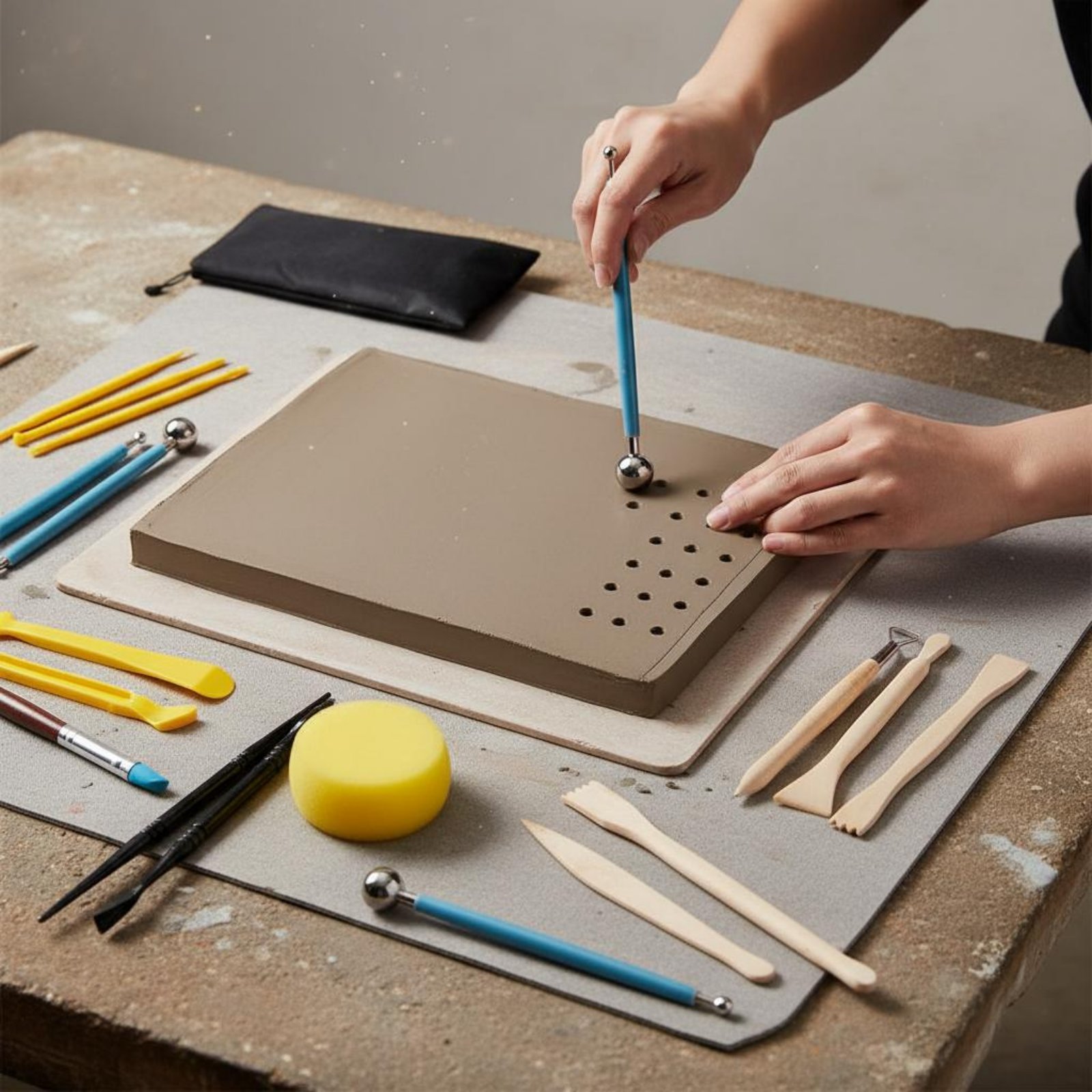 38 Pieces 38 Piece Clay Modeli - Model Kit Tools recension och pris