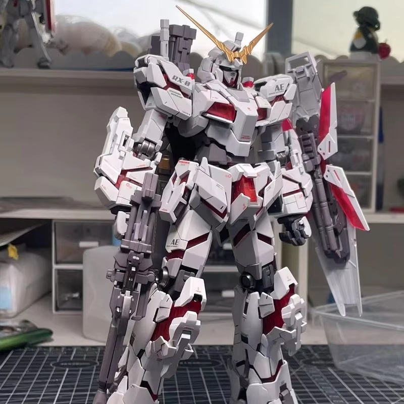 In Stock Hg 1/144 Rx-0 Unicorn - Model Kit Unicorn recension och pris