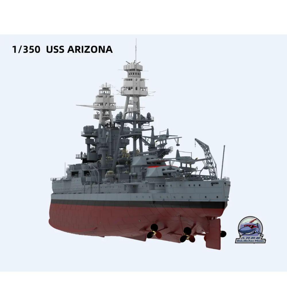 CY CY102 1/350 Scale USS ARIZO - Model Kit Uss Arizona recension och pris