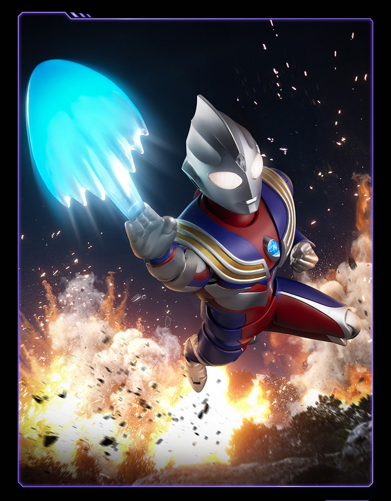 Authentic New Blokees Ultraman - Model Kit Ultraman Tiga recension och pris