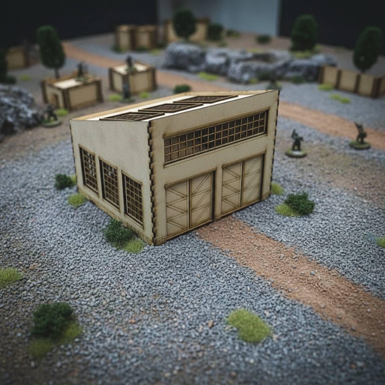 Wartime Vehicle Repair Factory - Model Kit Tank recension och pris