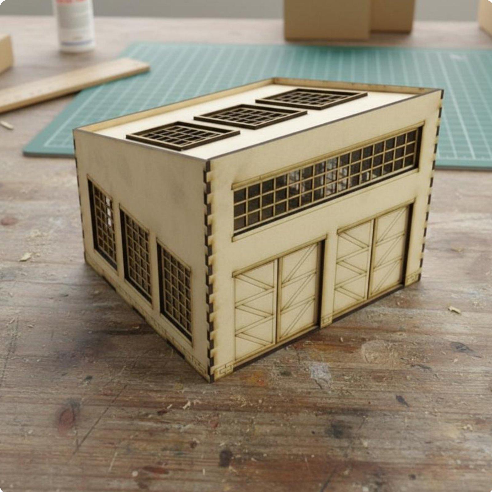 Wartime Vehicle Repair Factory - Model Kit Tank recension och pris