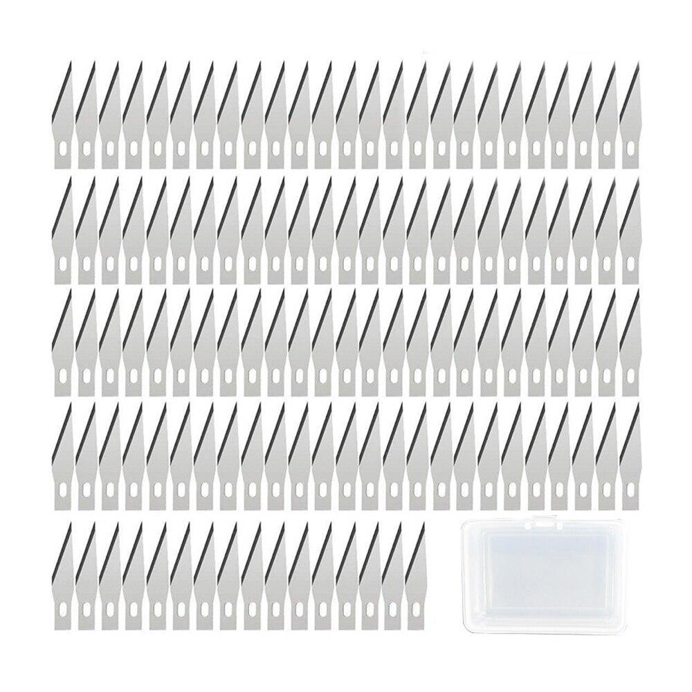 50/100pcs Knife Replacement Bl - Hobby Knife Blade recension och pris