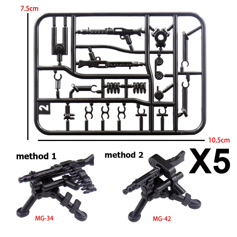 WW2 Military Weapons Building  - Model Kit Wall E recension och pris