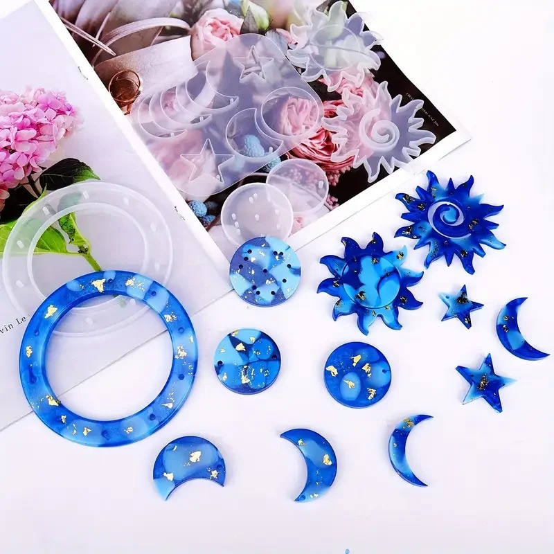 Top Quality 1Pc Sun Moon Star  - Resin Kit Cast recension och pris