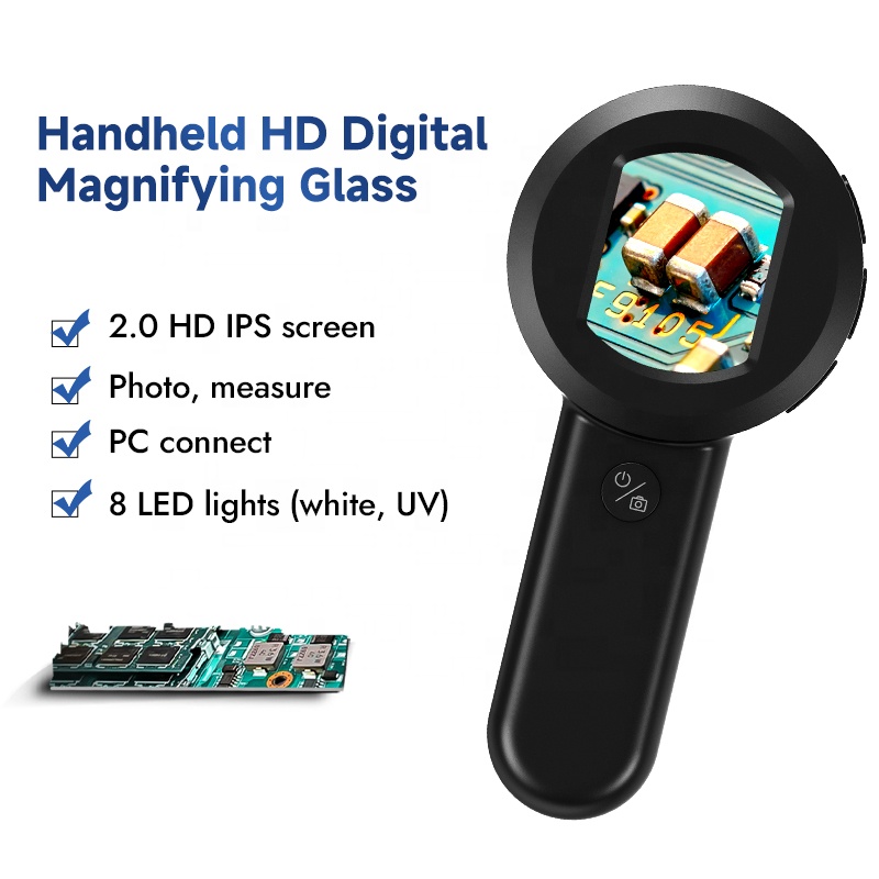 Magnifying Glass 100X HM020 wi - Magnifier With Light recension och pris