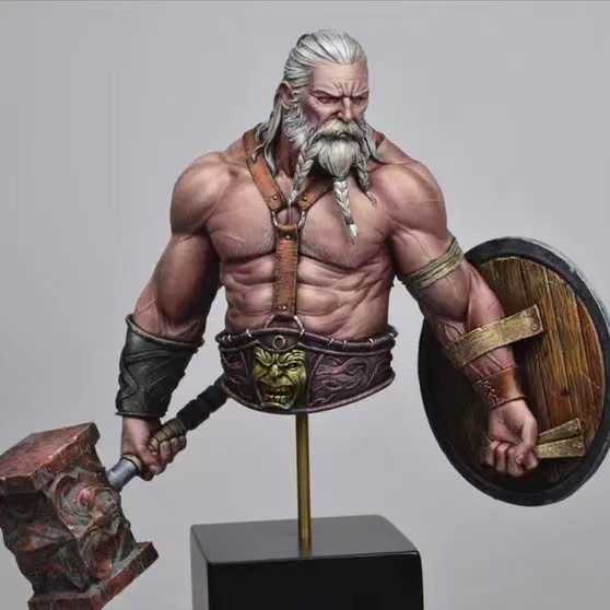 1/12  Resin Model Bust GK， Una - Model Kit Zombie recension och pris