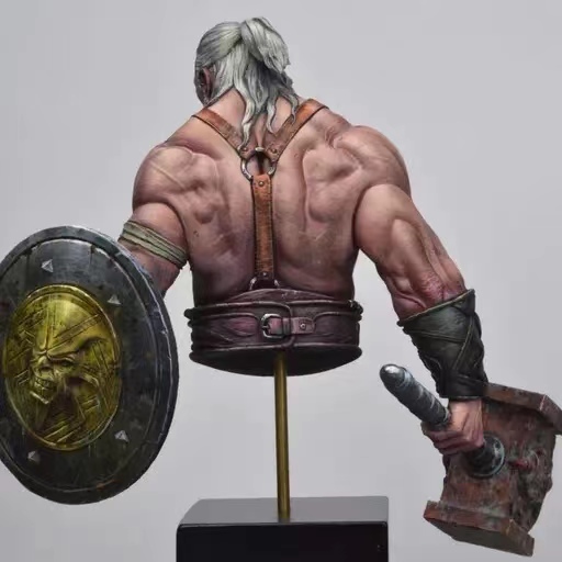 1/12  Resin Model Bust GK， Una - Model Kit Zombie recension och pris