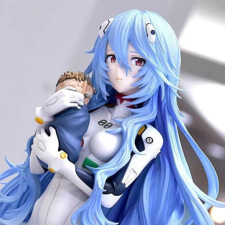 Rei Ayanami Kneeling Figure -  - Model Kit Bandai recension och pris