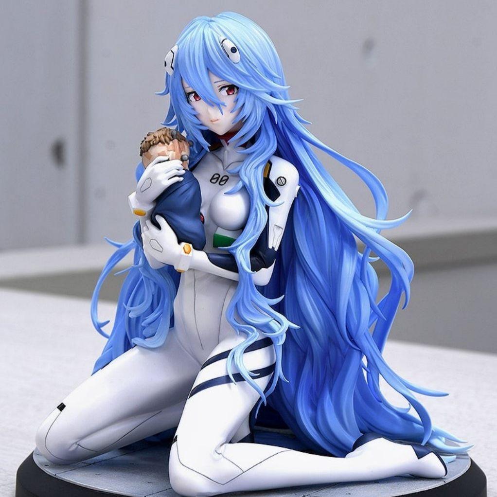 Rei Ayanami Kneeling Figure -  - Model Kit Bandai recension och pris